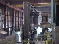 Delta Rocket Platform on the Ingersol Horizontal Boring Mill